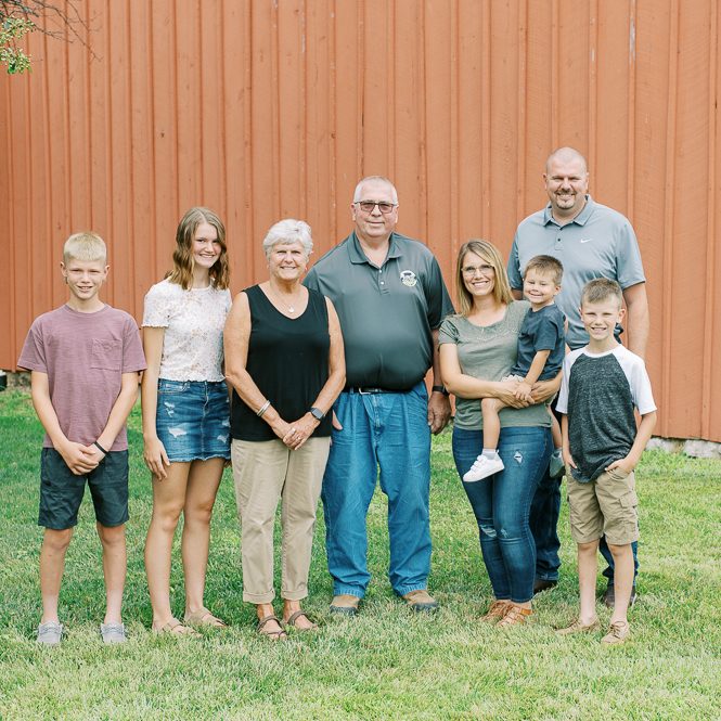 Stateler Farm family